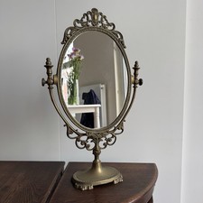 Specchio da tavolo vintage in