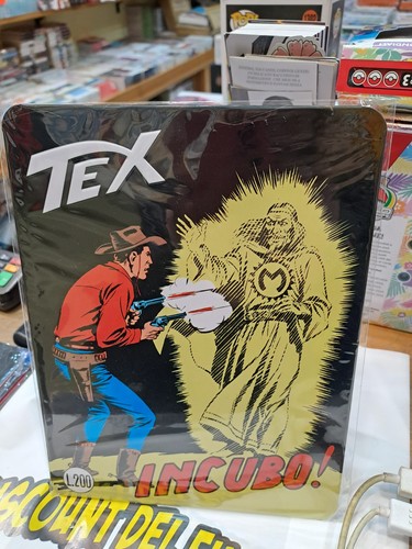 Tex targa metallo incubo - in, "incubo"
