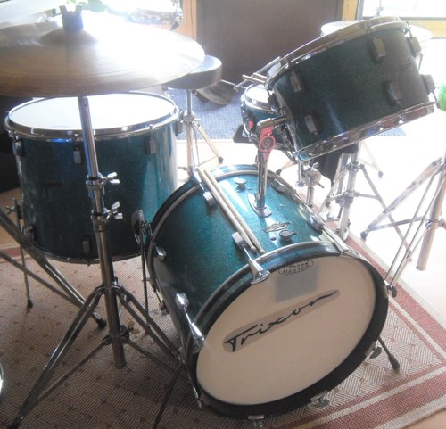 Batteria vintage 60ties trixon - vintage,