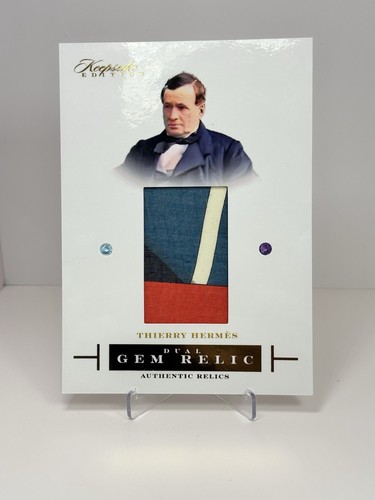 Carta reliquia doppia gemma