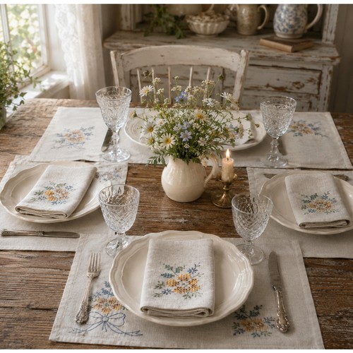 Set tovagliette tovaglioli - tovagliette,
