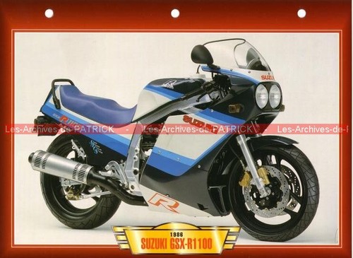 Suzuki gsx 1100 gsxr - suzuki,