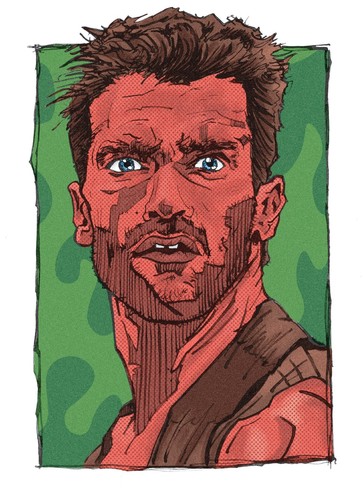 Arnie predator olandese - arnie,