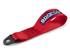 GANCIO TRAINO RACING ORIGINALE SPARCO ROSSO 01637RS OMOLOGATO FIA  