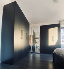 Camera da letto IKEA linea Pax + Malm - Colore marrone-nero - Come Nuova