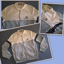 JACKET vintage 80's SERGIO TACCHINI Mc Enroe tg.52-L circa Made Italy RARE 