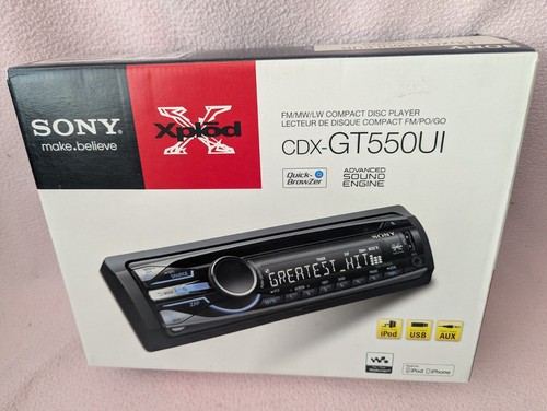 Sony cdx gt550ui autoradio - sony, cdx-gt550ui