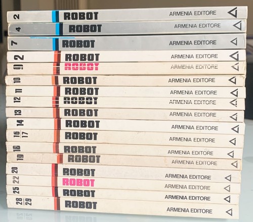 Lotto libri robot rivista - 17,