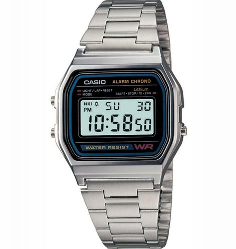 Orologio casio a158wa 1df uomo - casio, a158wa-1df