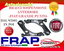 BRACCI SOSPENSIONE ANTERIORE FRAP CON TESTINE-FIAT GRANDE PUNTO DAL9/2005 IN POI