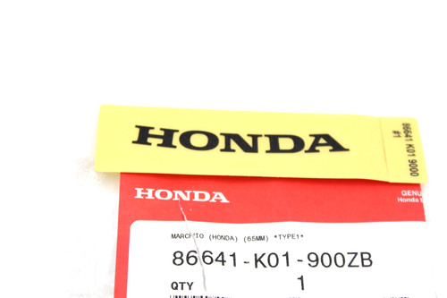 Honda adesivo nero scudo - honda,