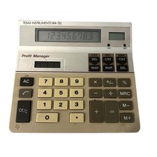 Texas Instruments BA-20 Profit