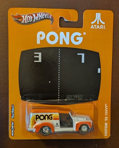 Hot wheels atari pong - atari,