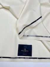 Tessuto tuta SCABAL bianco