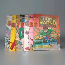 LOTTO 7 L' Uomo Ragno Gigante - Ed. Corno 1976/1980 (n. 2,3,13,21,32,34,46 )