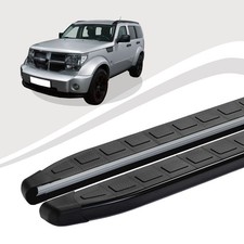 Pedane Compatibili Per Dodge Nitro Dal 09-2006 Al 12/2012 DOLU Nero