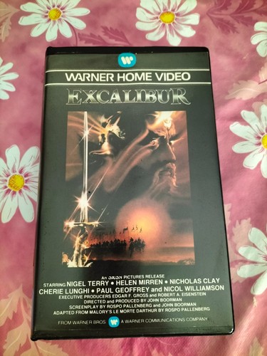 Vhs excalibur john - vhs,