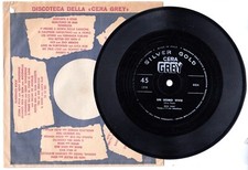 disco 45 giri Dick Vale UN UOMO VIVO Gino Paoli FLEXI DISC Promo Cera Grey - 2