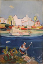 GINO MARTORI olio su tela