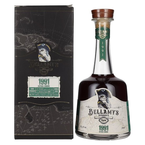 Bellamy reserve rum - rum, guyana