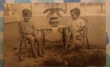 RIMINI Fotog. Villino Mare  Con Bambini  1929  Bella !!