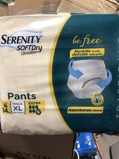 112 PANNOLONI PANTS A SLIP SERENITY SENSITIVE EXTRA TAGLIA XL 8 CONF.DA 14 PEZZI