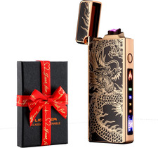 Accendino Elettrico, Indicatore Della Batteria Accendino USB Plasma Ricaricabile