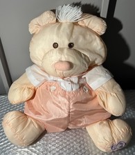 Puffalump Peach Teddy Bear