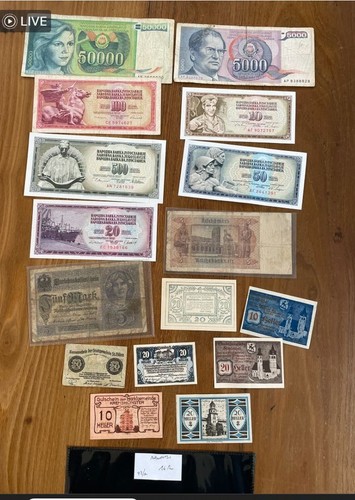 Banconote mondiali lotto - nl*banconote,