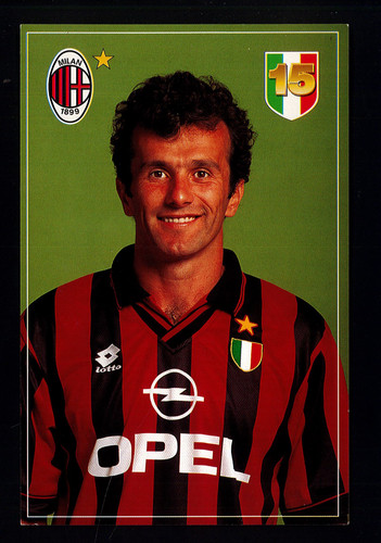 Milan cartolina ufficiale - milan,
