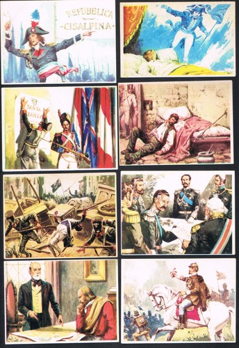 Lotto figurine storia - 8, la