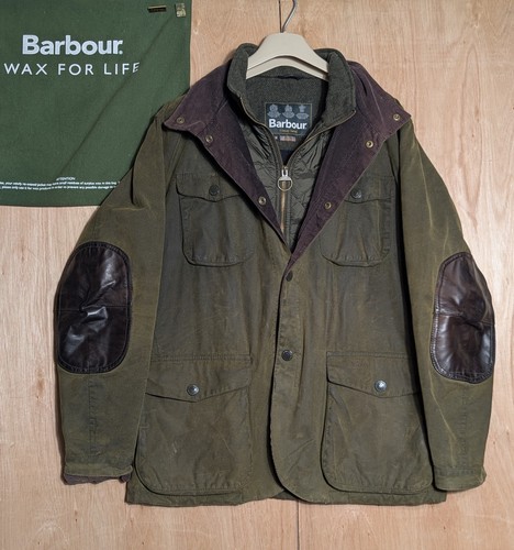 Barbour ogston giacca cerata - barbour,