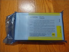 2015 Originale Epson Giallo T6024 Inchiostro Stylus Pro 7800 9800 7880 9880 Sigillato