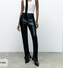Pantalone Zara ecopelle