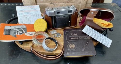 Fotocamera vintage kodak - fotocamera,