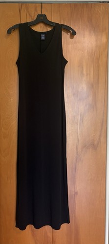 Abito donna nero smanicato gap