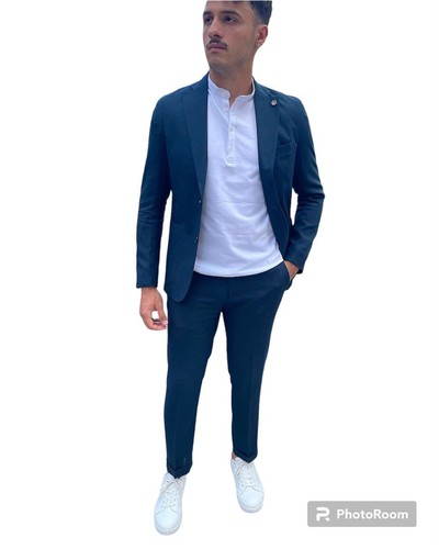 Giacca puro lino - , slim