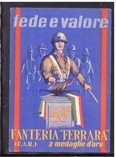 Military postcard 48th