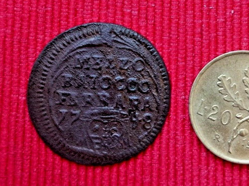 Mezzo baiocco benedetto xiv - mezzo,