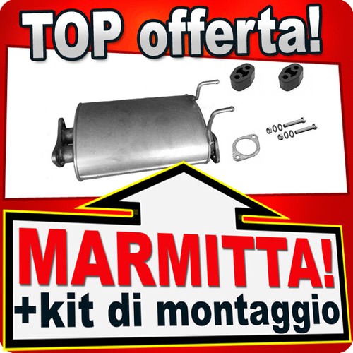 Silenziatore centrale per - silenziatore,
