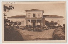 ANTICA CARTOLINA DI MARINA DI CASTAGNETO DONORATICO - LIVORNO - VILLA MARGHERITA