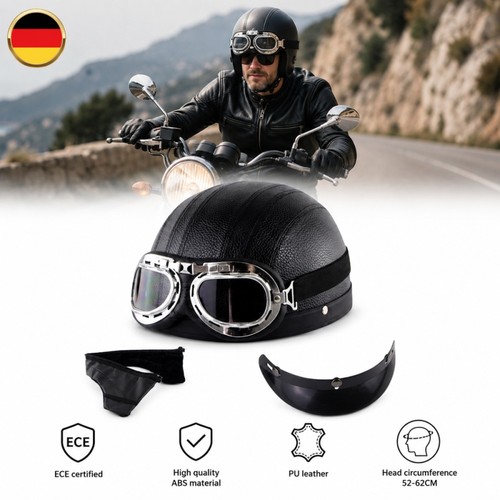 Casco retrò jet - , con