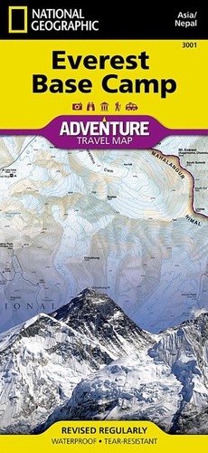 Everest base camp map - everest,