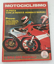 Motociclismo 4 1984 - Suzuki turbo 650 - HRD Red Horse 125 - Garelli 50
