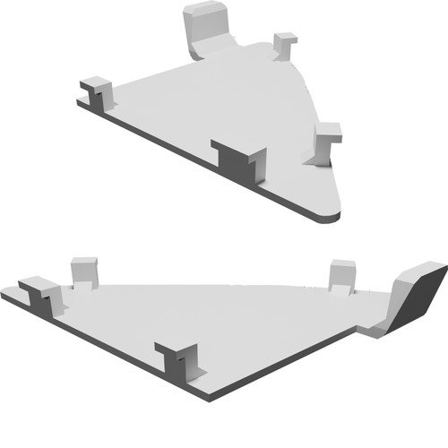 Placca copertura interna - copertura,
