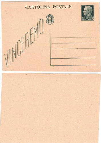 C097 intero postale - postale, regno