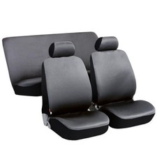 COPRISEDILI AUTO UNIVERSALE FODERE AUTO UTILITARIA COLORE GRIGIO SCURO