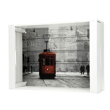 Quadro cassetta legno box