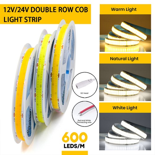 Striscia led cob luci 600led - striscia,