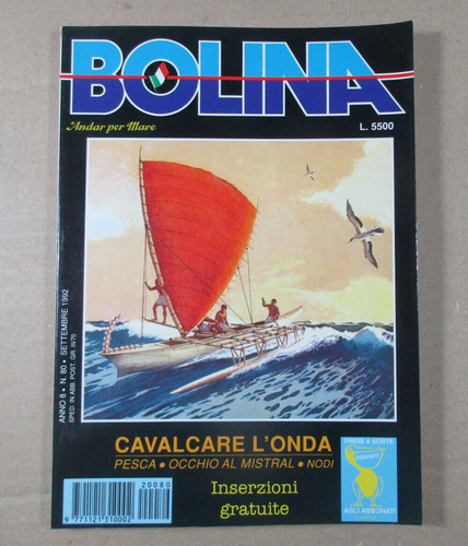 Rivista bolina andar - andar, mare